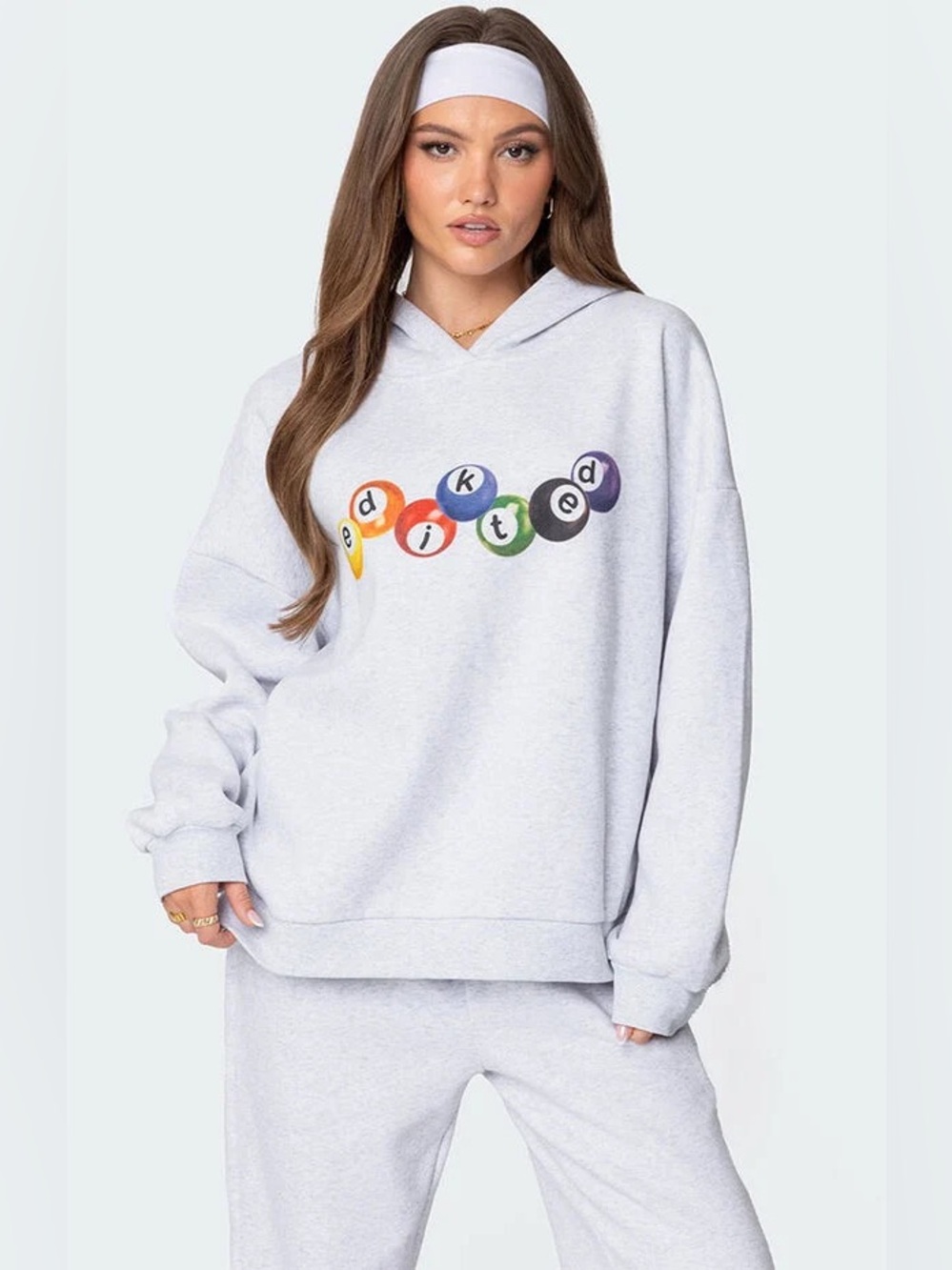 Edikted Billiard Oversized Hoodie